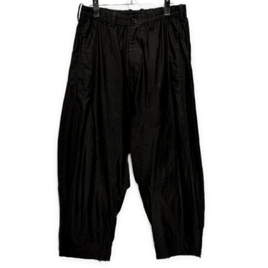 Yohji Yamamoto Pour Homme Cotton Twill Pants Black Size 2