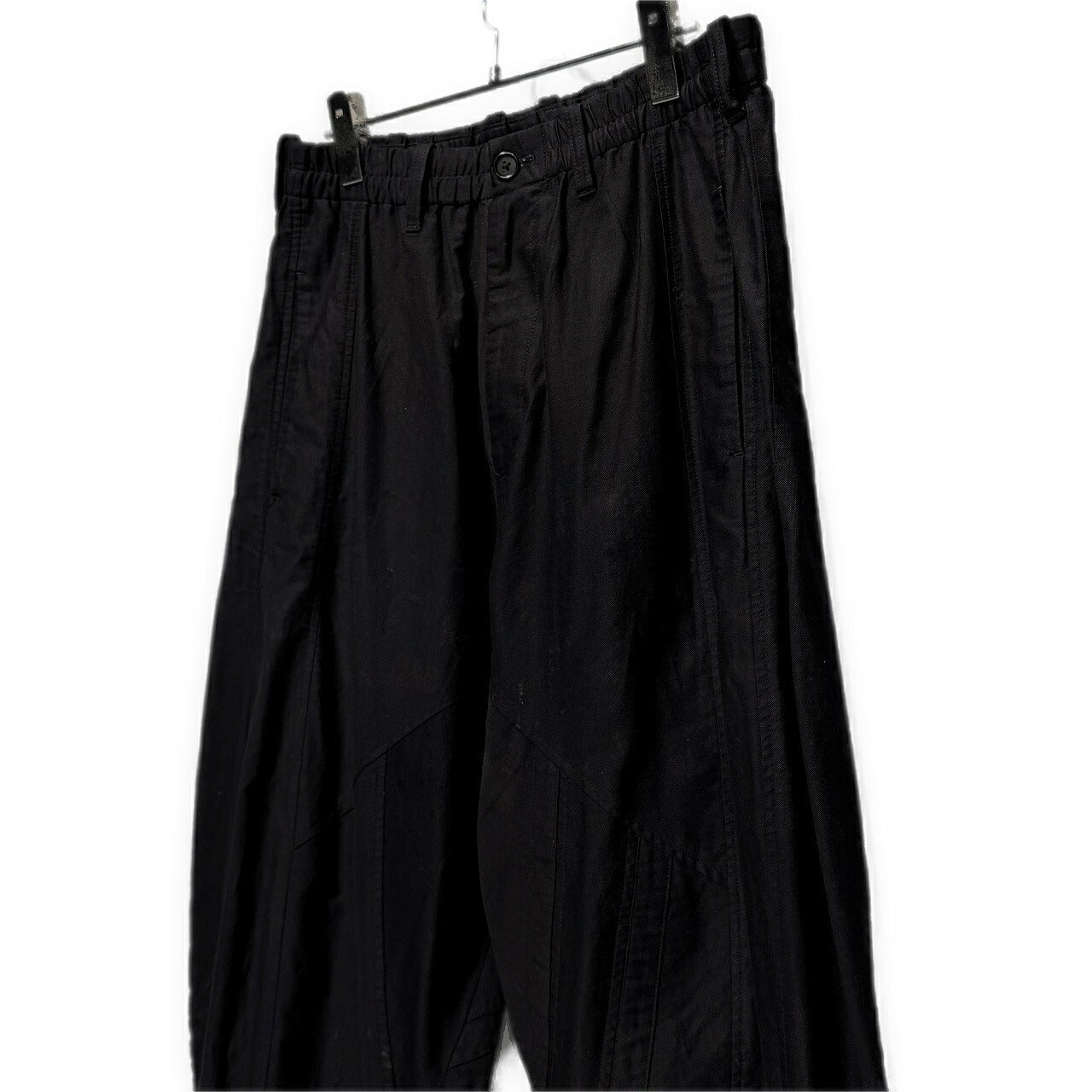 Yohji Yamamoto Pour Homme Cotton Twill Pants Black Size 2