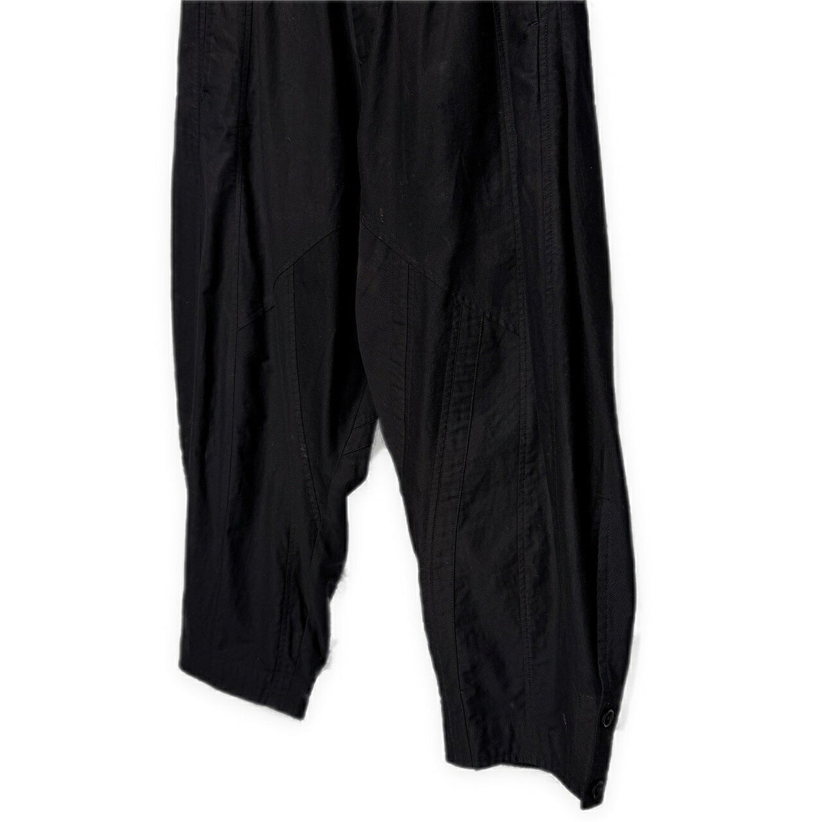 Yohji Yamamoto Pour Homme Cotton Twill Pants Black Size 2