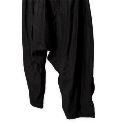 Yohji Yamamoto Pour Homme Cotton Twill Pants Black Size 2