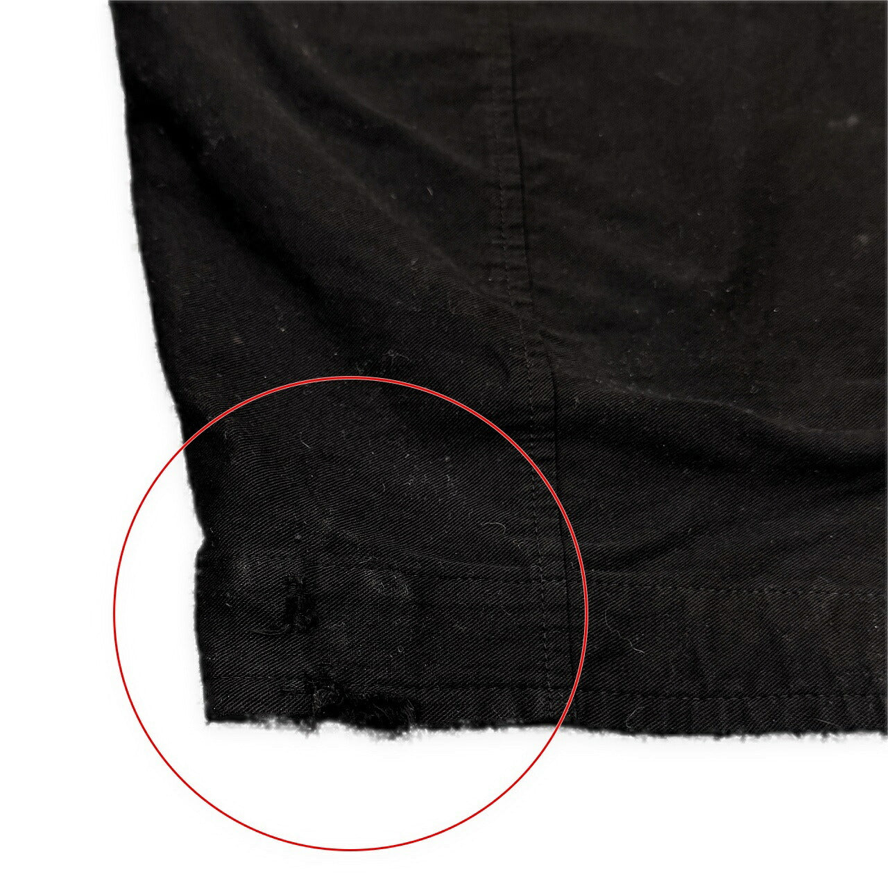 Yohji Yamamoto Pour Homme Cotton Twill Pants Black Size 2