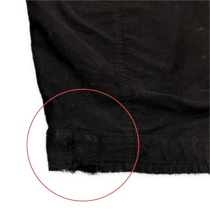 Yohji Yamamoto Pour Homme Cotton Twill Pants Black Size 2