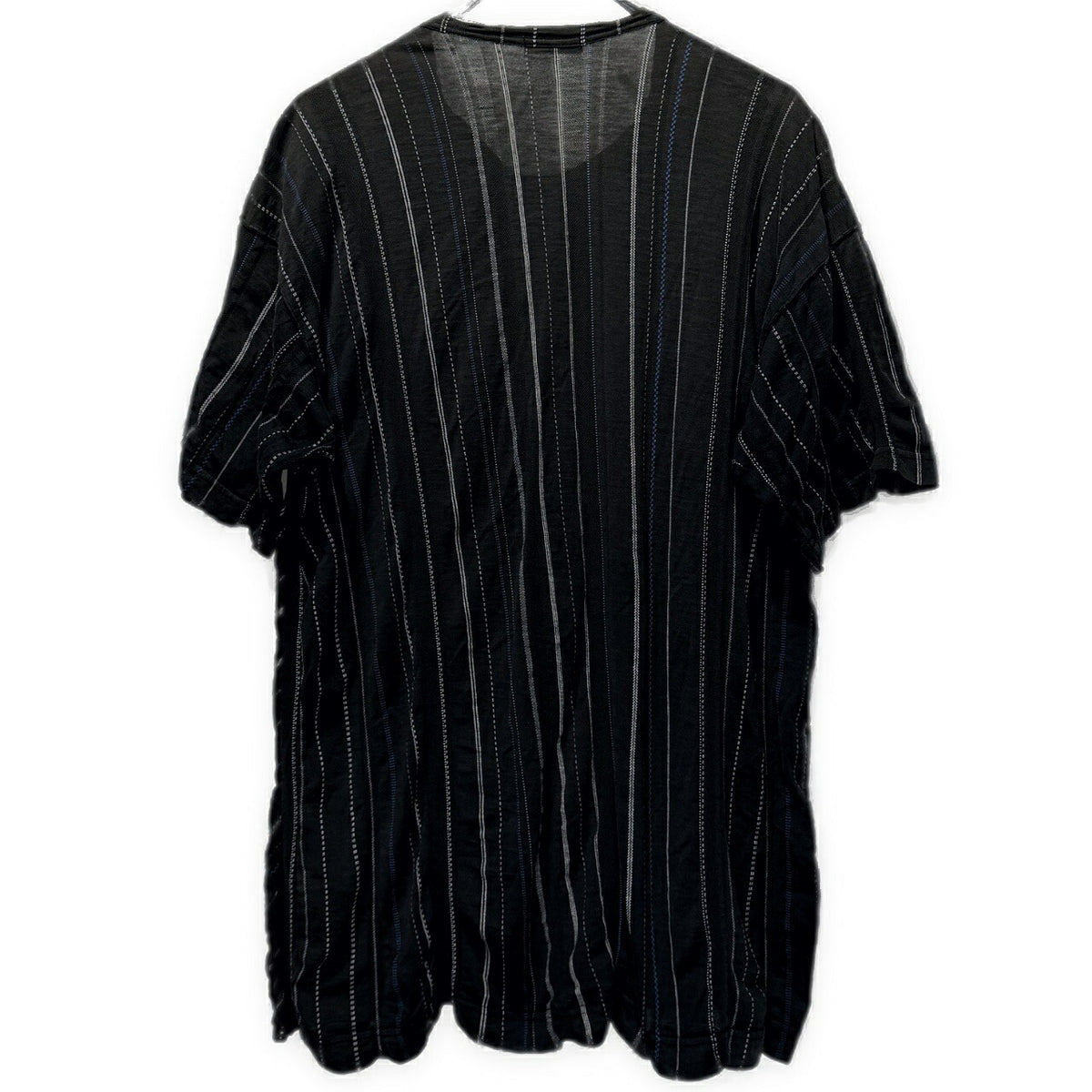 COMME des GARCONS HOMME 90s Frill T-Shirt Black