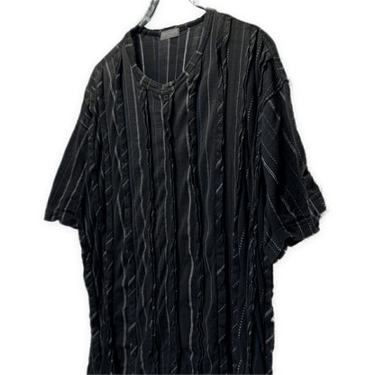 COMME des GARCONS HOMME 90s Frill T-Shirt Black