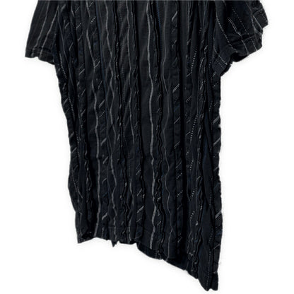 COMME des GARCONS HOMME 90s Frill T-Shirt Black