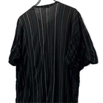 COMME des GARCONS HOMME 90s Frill T-Shirt Black