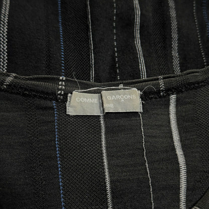 COMME des GARCONS HOMME 90s Frill T-Shirt Black