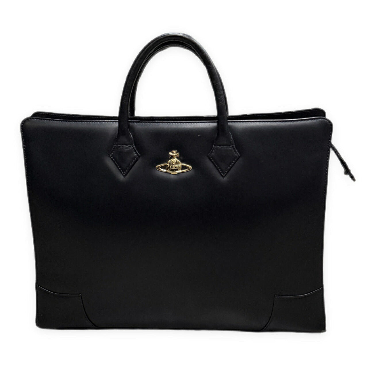 Vivienne Westwood Orb Logo Leather Bag Black Size ONE SIZE
