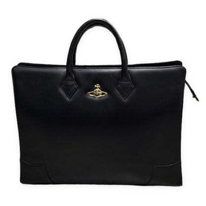 Vivienne Westwood Orb Logo Leather Bag Black Size ONE SIZE