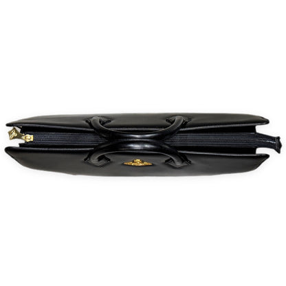 Vivienne Westwood Orb Logo Leather Bag Black Size ONE SIZE