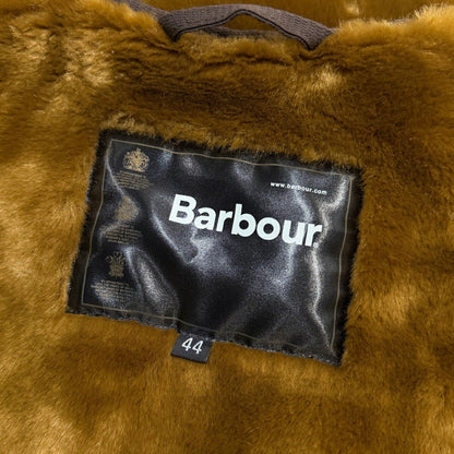 Barbour Warm Pile Zip-in Liner Vest Brown Size 44
