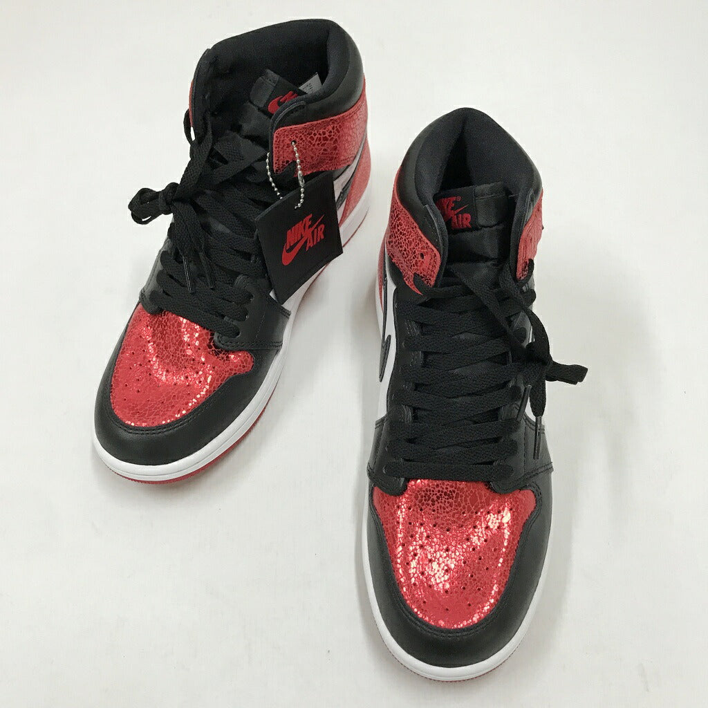 NIKE Air Jordan 1 High OG Ruby Sneakers Size 27