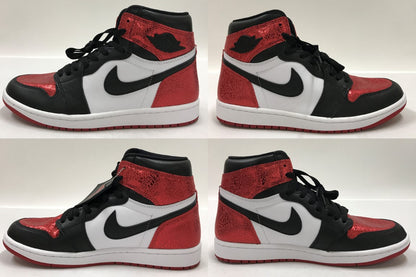 NIKE Air Jordan 1 High OG Ruby Sneakers Size 27