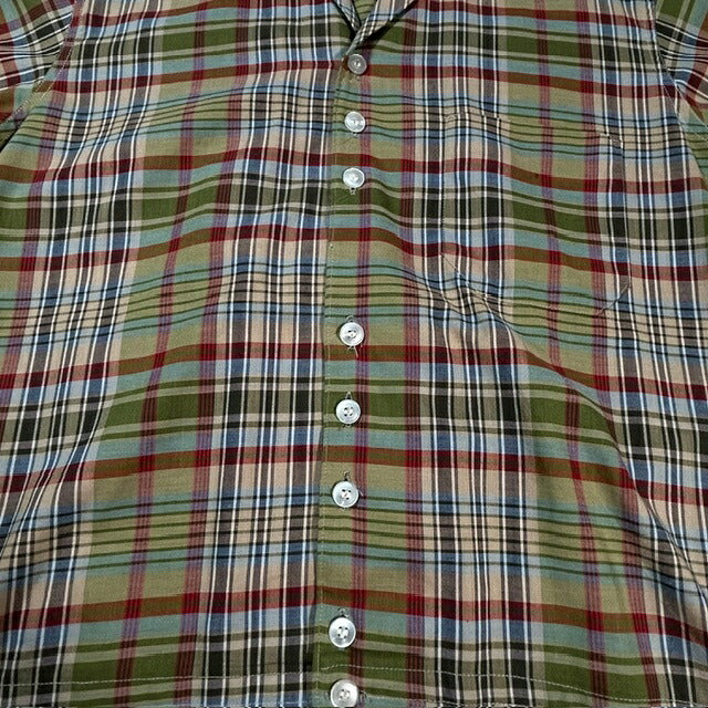 Sportswear by Revere 50s Italian Collar Sleeve Shirt Size M