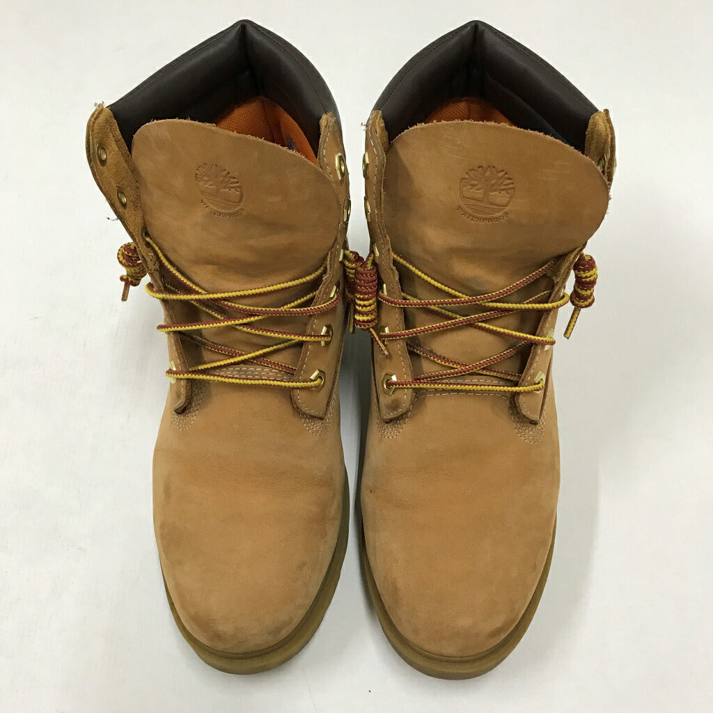 Timberland 6 Inch Waterproof Boots Wheat Size 26