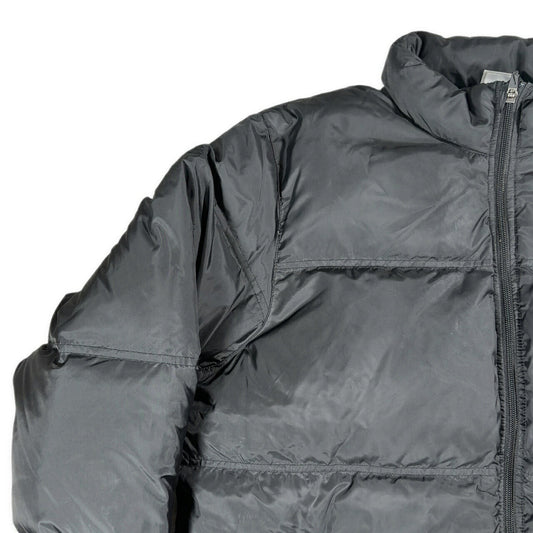 NIKE Oversized Polyester Down Jacket Black Size XL