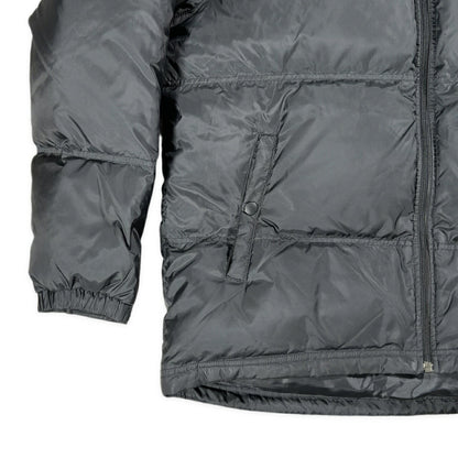 NIKE Oversized Polyester Down Jacket Black Size XL