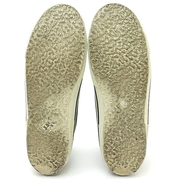 CHANEL Coco Mark Canvas High-Top Sneakers Size 37