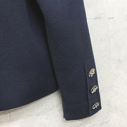 LOUIS VUITTON 25SS Jewel Button Cardigan Navy Size S