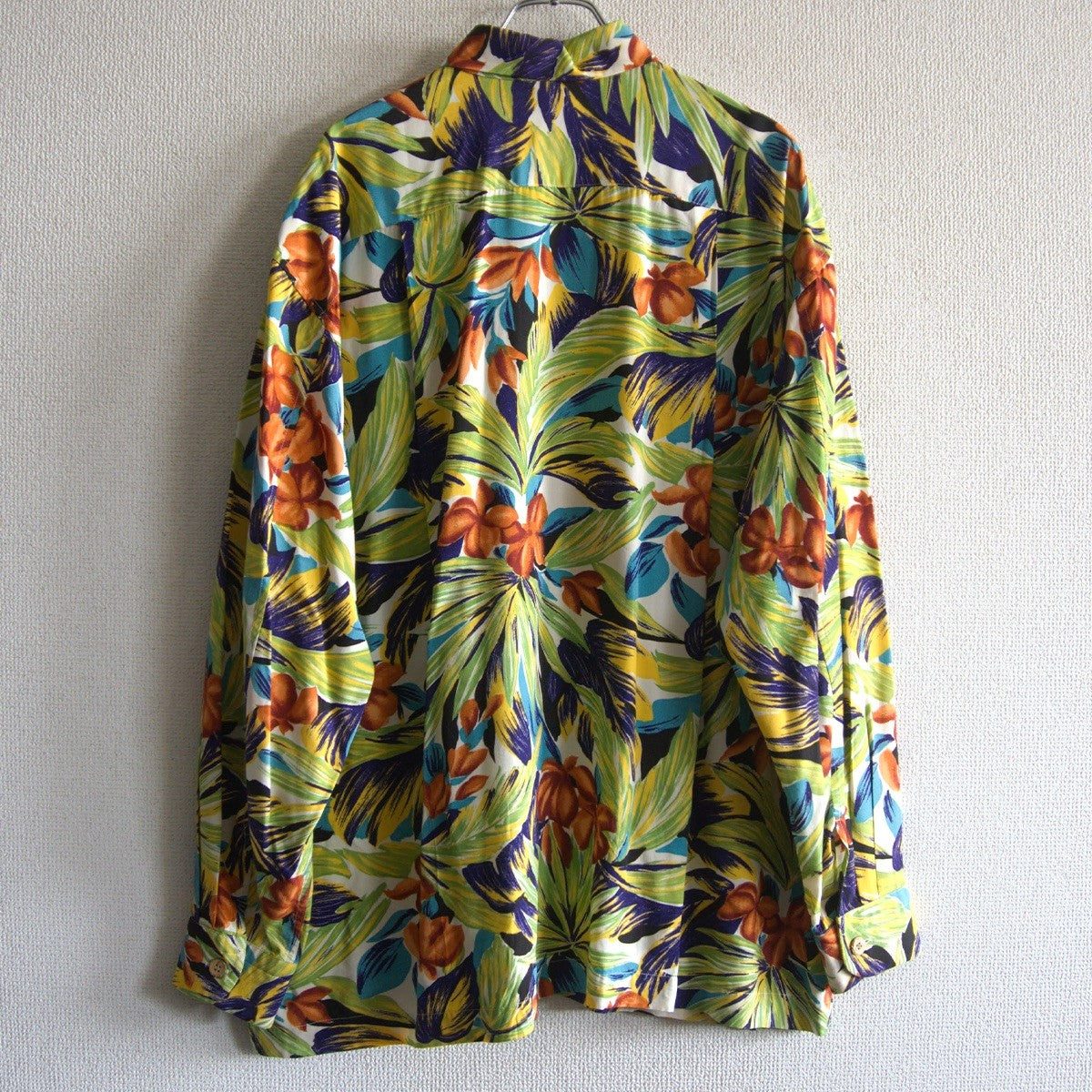 Issey Miyake Botanical Oversized Rayon Shirt Size M