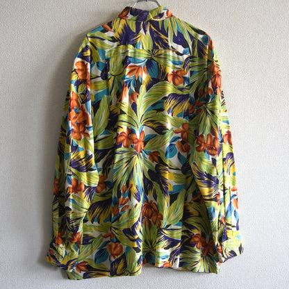 Issey Miyake Botanical Oversized Rayon Shirt Size M