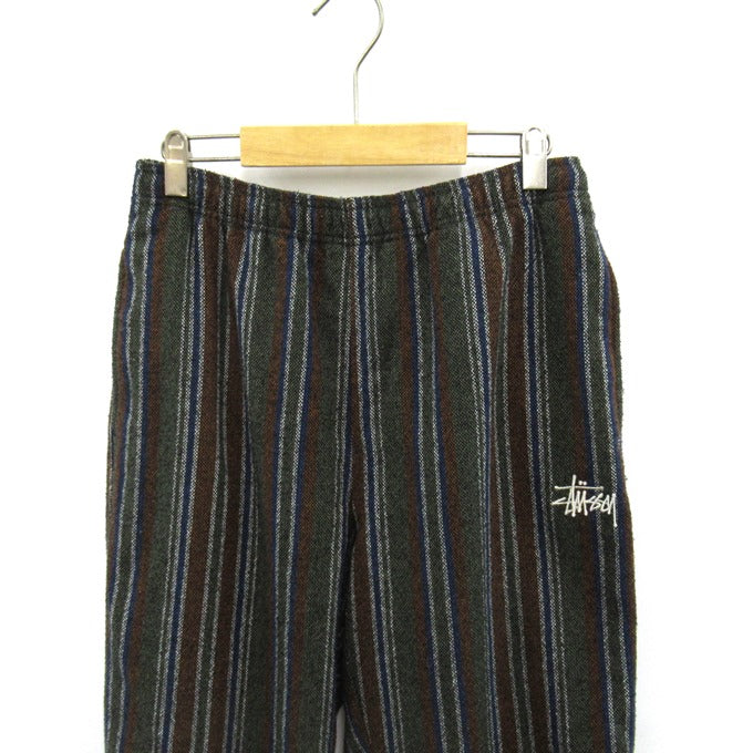 Stussy Wool Stripe Relaxed Pants Multi Size M