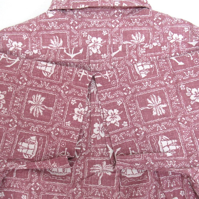 Reyn Spooner x Brooks Brothers Aloha Shirt Pink Size M