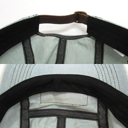 Supreme 17SS Washed Chino Twill Camp Cap Indigo