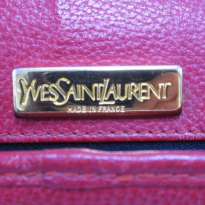 Yves Saint Laurent Cassandra Logo Bag Red Size ONE SIZE