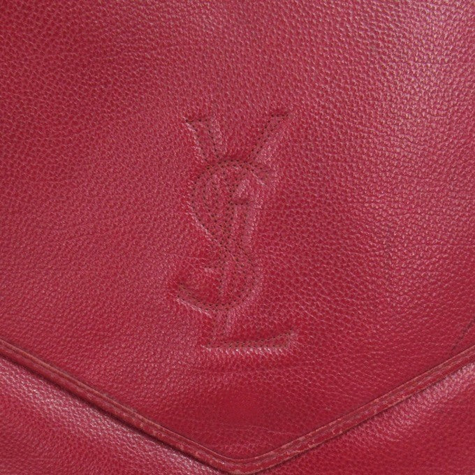 Yves Saint Laurent Cassandra Logo Bag Red Size ONE SIZE