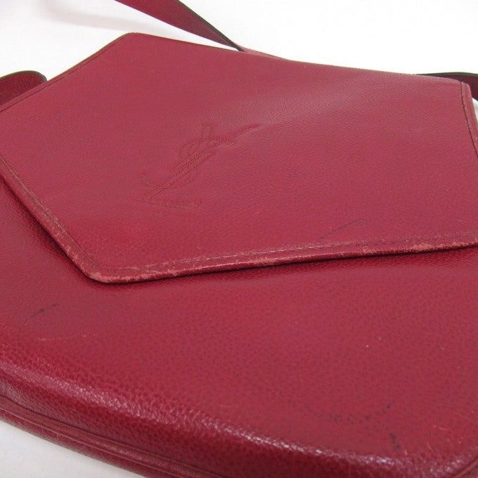 Yves Saint Laurent Cassandra Logo Bag Red Size ONE SIZE