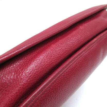 Yves Saint Laurent Cassandra Logo Bag Red Size ONE SIZE