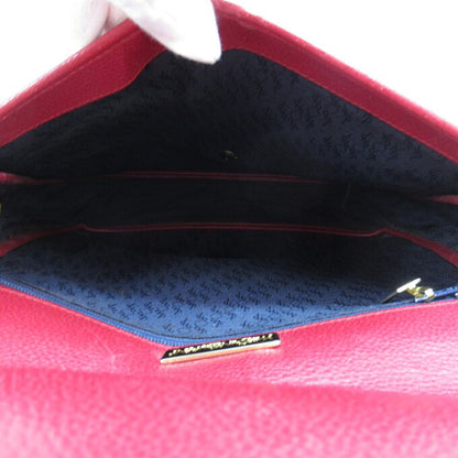 Yves Saint Laurent Cassandra Logo Bag Red Size ONE SIZE