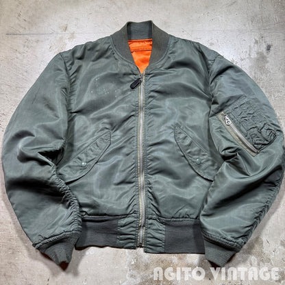 U.S.AIR FORCE 70s Alpha Industries L-2B Jacket Green Size M
