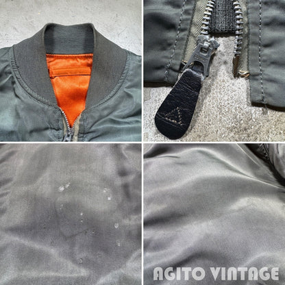 U.S.AIR FORCE 70s Alpha Industries L-2B Jacket Green Size M