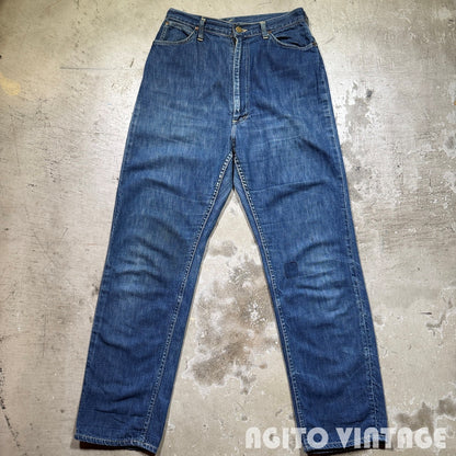 Lee 50s 341-Z Light Oz Denim Early Black Jeans Blue Size W28