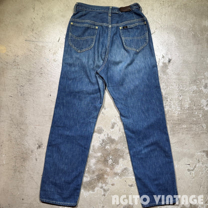 Lee 50s 341-Z Light Oz Denim Early Black Jeans Blue Size W28