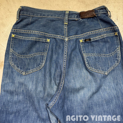 Lee 50s 341-Z Light Oz Denim Early Black Jeans Blue Size W28