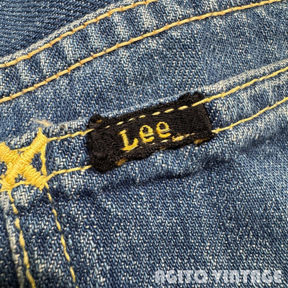 Lee 50s 341-Z Light Oz Denim Early Black Jeans Blue Size W28