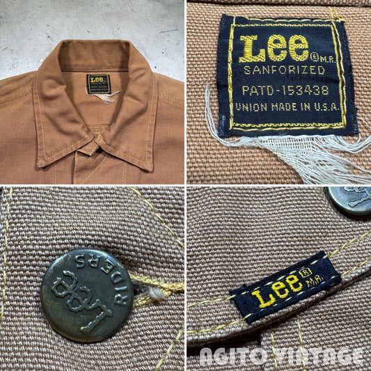 Lee 70s RIDERS Brown Duck Jacket