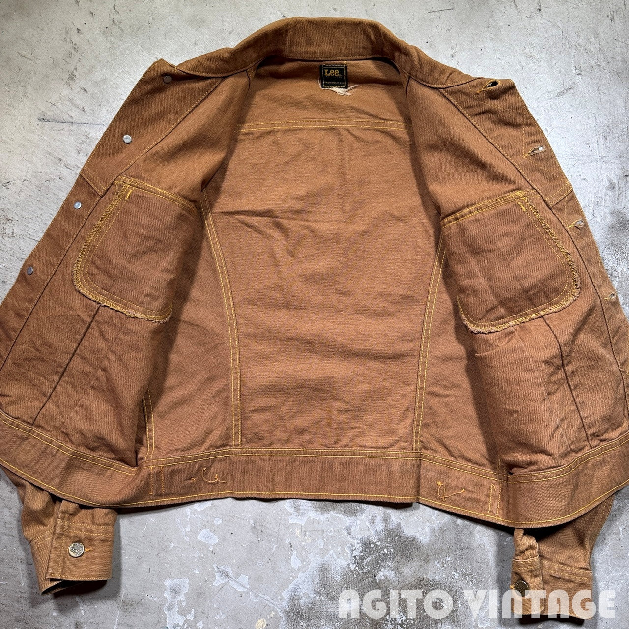 Lee 70s RIDERS Brown Duck Jacket