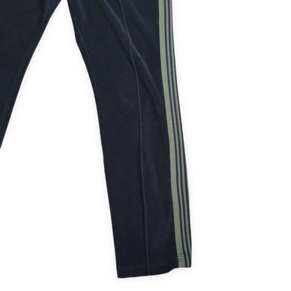 Needles 22AW Narrow Track Pants Velour Blue Size S