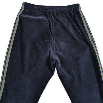Needles 22AW Narrow Track Pants Velour Blue Size S
