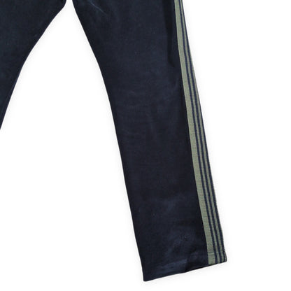 Needles 22AW Narrow Track Pants Velour Blue Size S