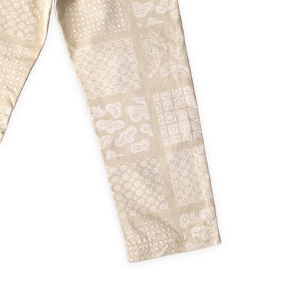 Supreme 20SS Paisley Grid Chino Pants Beige Size 30
