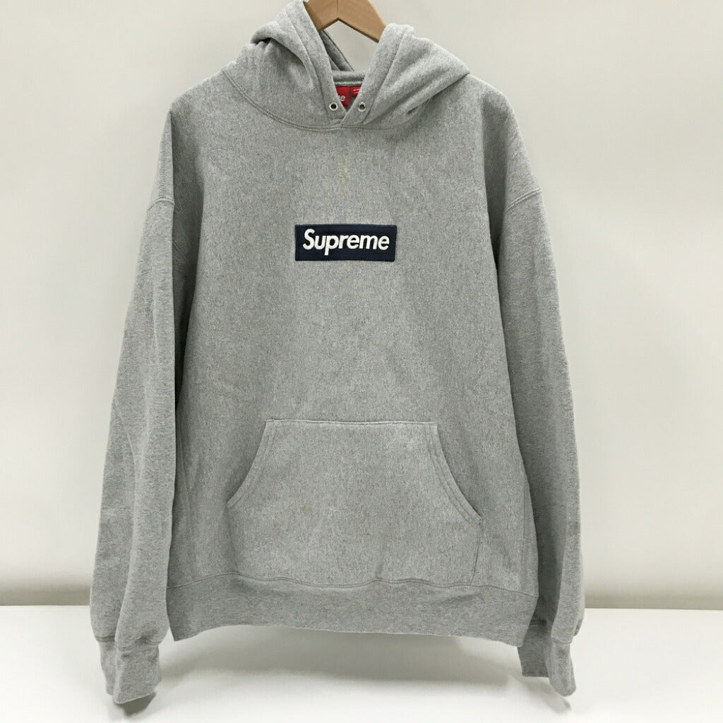 Supreme Box Logo Hoodie Gray Size L