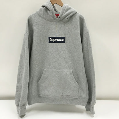 Supreme Box Logo Hoodie Gray Size L