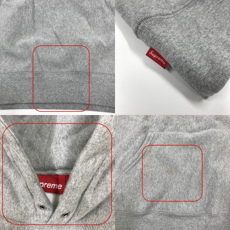 Supreme Box Logo Hoodie Gray Size L