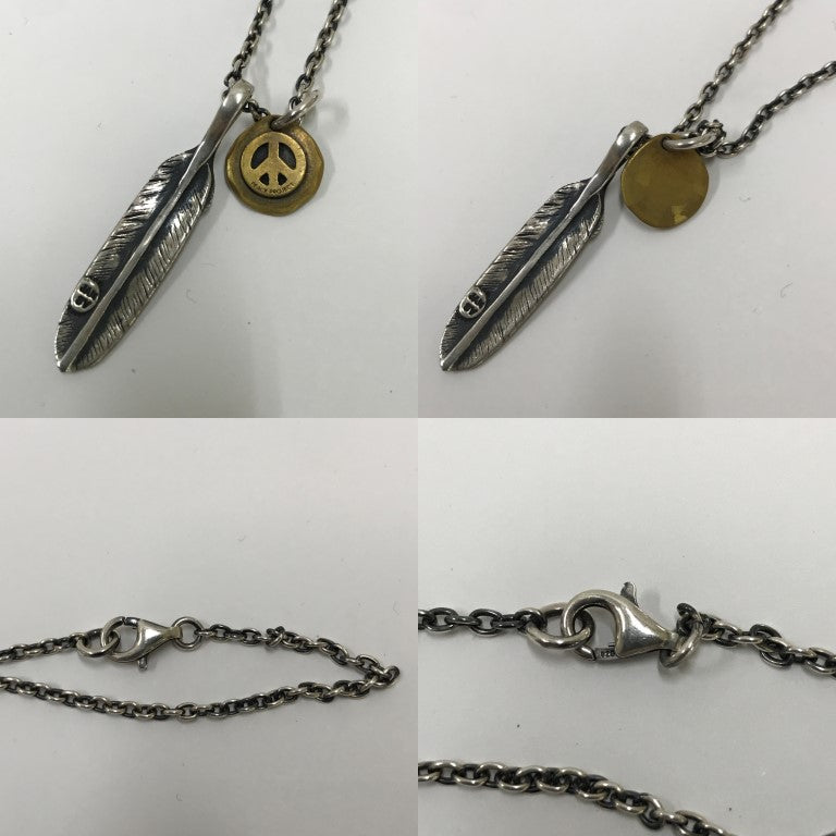 JAM HOME MADE Peace Project Necklace Silver Size ONE SIZE