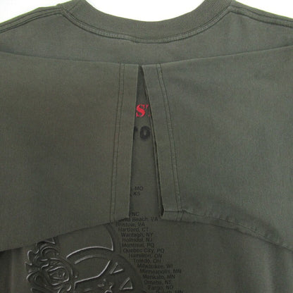 Aerosmith 98' World Tour Double Sided T-Shirt Khaki Size XL